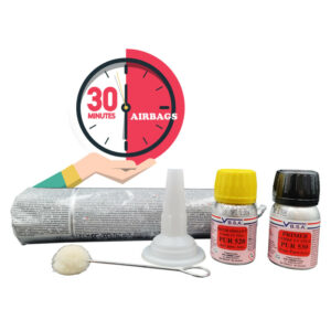 Kit de collage pare brise 501FC - ULTRA RAPIDE (colle berlingot 400ml + dégraissant + primer)
