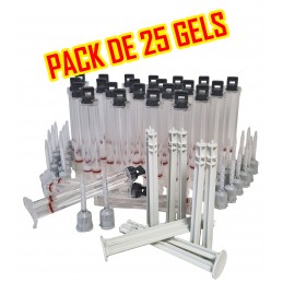 Pack de 25 Gels de réparation capteur de pluie/lumière